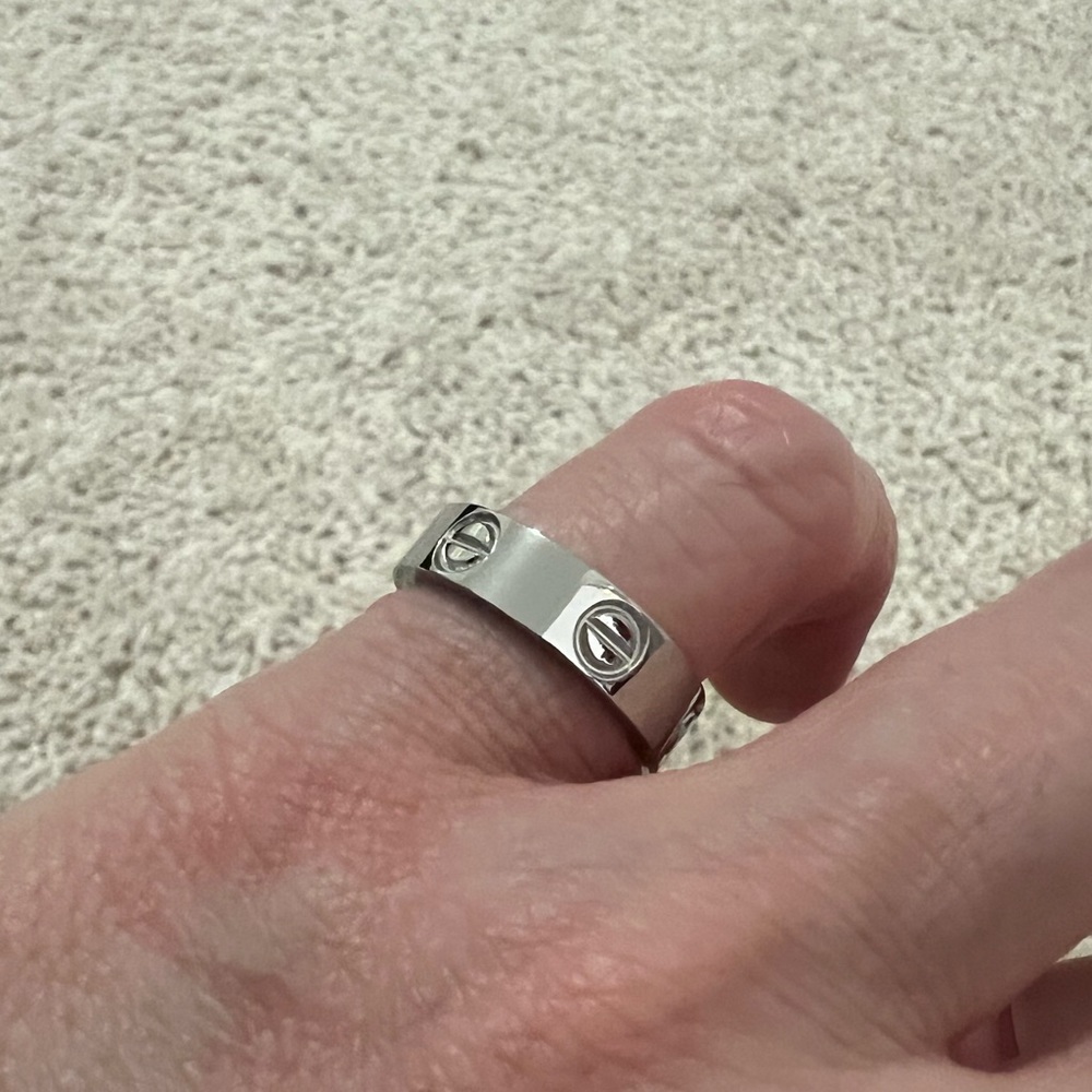 Love Silver Ring - image 1
